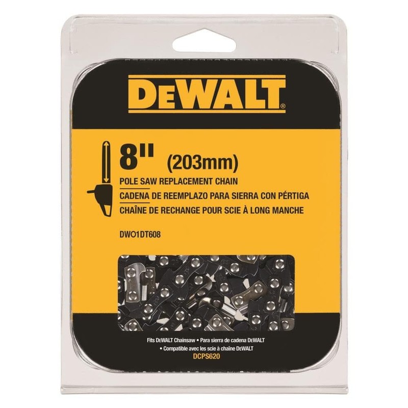 Dewalt Chain Pole Saw Replacement 8IN DWO1DT608