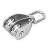 2 Pack M20 Double Pulley Block for Lifting Objects, 304