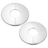 PATIKIL Wall Split Flange 2.5" (63mm),2 Pcs Stainless Steel Round