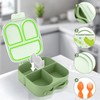 Fiambrera Bento Box para niños, Fiambrera para niños a prueba