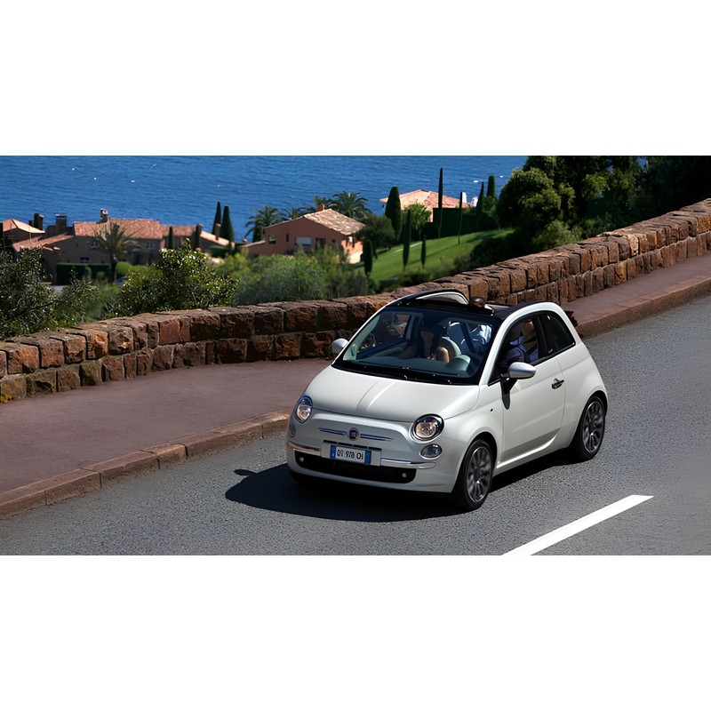 Easy Toys Model Car Compatible with Fiat 500 2007. Scale