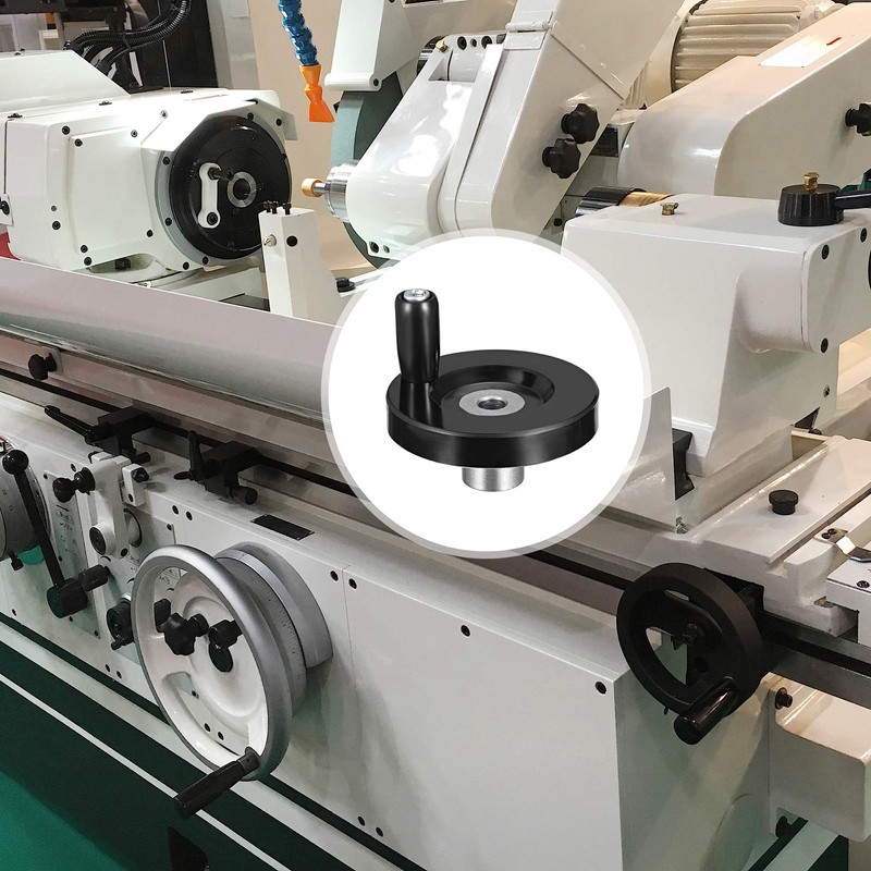 sourcing map Hand Wheel 63mm Diameter 8mm Hole Diameter for