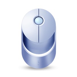 Rapoo Ralemo Air 1 Wireless Mouse 1600 DPI Sensor Environmentally Friendly Rechargeable Battery Ergonomic for Left and Right Handed PC & Mac - Purple