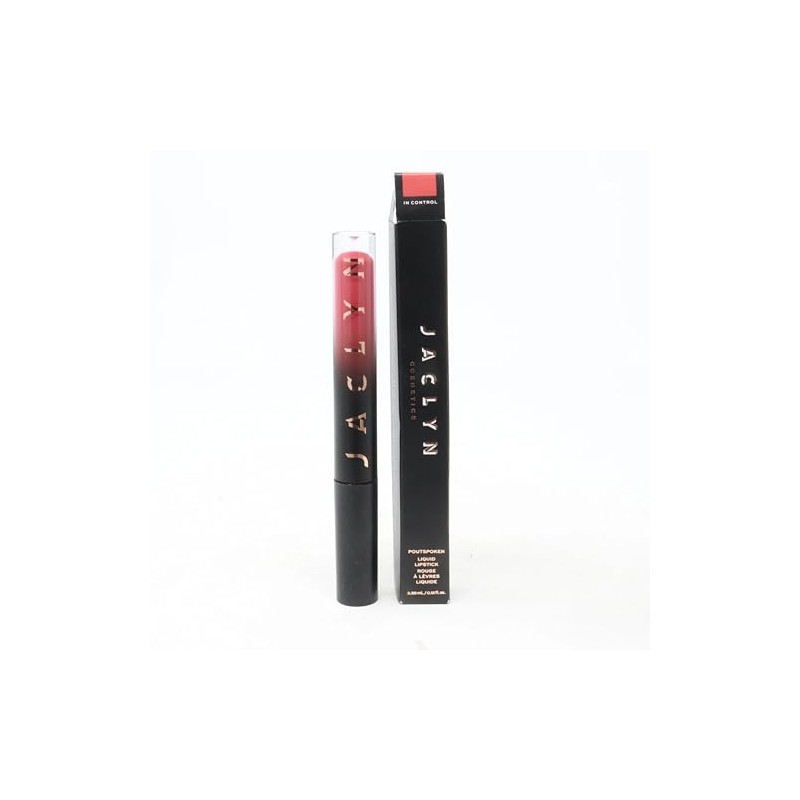 Jaclyn Cosmetics Poutspoken Liquid Lipstick In Control, 0.12 Fl Oz