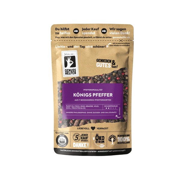 Bremer Gewürzhandel Königs Pepper Mix, Whole, Aromatic Pepper Combination of