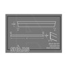 Shars 3/32 x 11/16 x 5" M42 Cobalt Parallel Type