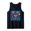 Retro Tech Love - Vintage Gadget Affection Design Tank Top