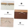 Alipis 100pcs Metal Spring Clips Frame Backing Plate for Framing