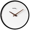 Technoline WT4130 Analogue Wall Clock with Wooden Hands 30 cm