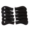 Golf Club Iron Head Covers 10 Piece Set Headcover Shaft