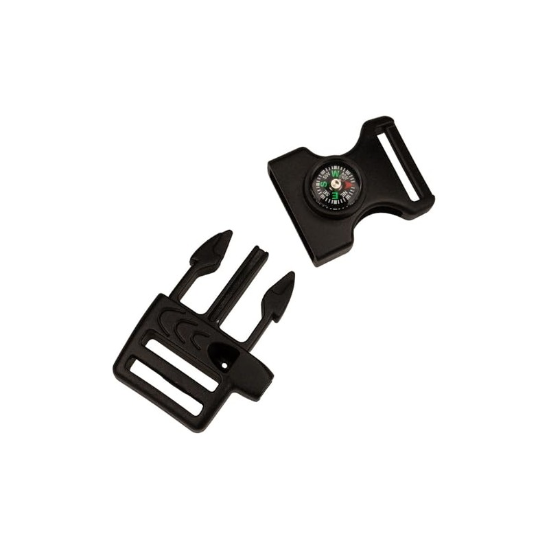 Paracord Planet 3/4" Survival Multitool Buckle – Built in Whistle
