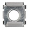 15pcs Silver Metal Cage Nut for Renault Peugeot PSA M8-1.25