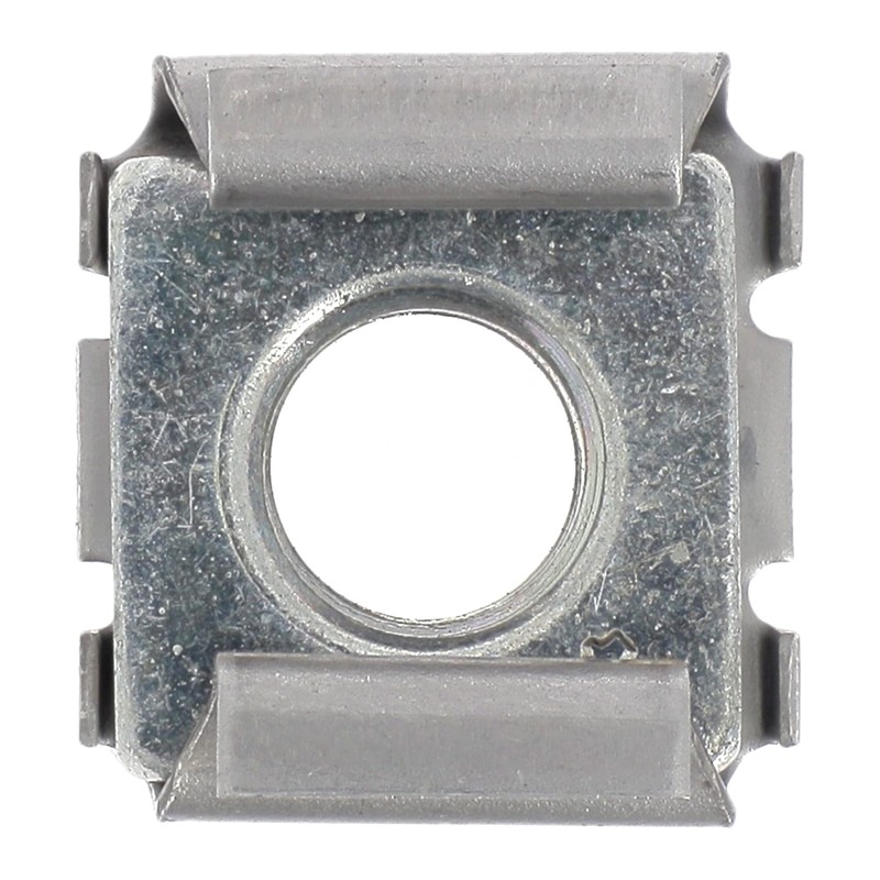 15pcs Silver Metal Cage Nut for Renault Peugeot PSA M8-1.25