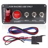 Taxutor Ignition Switch Panel Kit, DC 12V 5 in 1