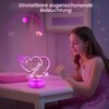 CoolGift Mart Romantic Love Arrow 3D Luminous Desktop Earring Organiser