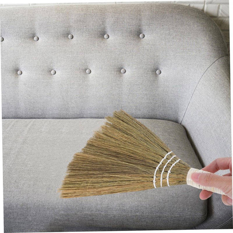 ULTECHNOVO Small Handheld Whisk Broom for Indoor Cleaning Lightweight Ergonomic