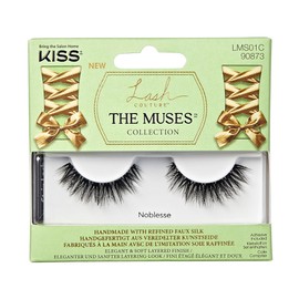 KISS Lash Couture False Eyelashes, The Muses Collection, Lash Style 'Noblesse', 1 Pair