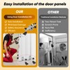 Saker Door Installation Kit with Dolly, 300LB Heavy Duty Adjustable