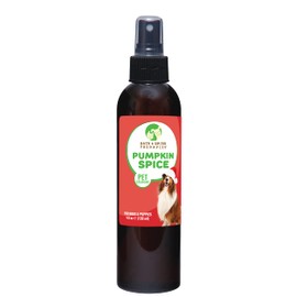 Showseason Bath & Brush Therapies® Pumpkin Spice Pet Cologne 4.5 oz For Dogs | Long-Lasting Odor Eliminator | Paraben-Free | Biodegradable and Non-Toxic | Made in USA