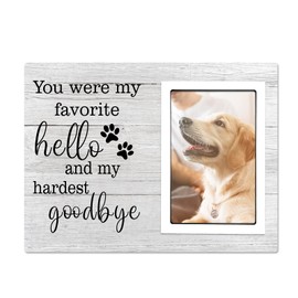 SteadStyle Dog Memorial Gifts for Loss of Dog, Pet Memorial Gifts, Sympathy Gifts for Loss of Dog, Pet Remembrance Gift, Dog Picture Frame, Pet Memorial Gifts Fit 4x6 in Photo