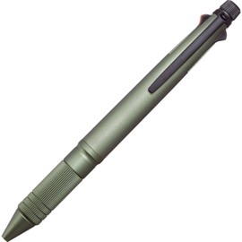 Mitsubishi Pencil JETSTREAM 4&1 MSXE5200A5.7 Multifunction Pen, Limited Metal Edition, 0.5, Dark Green, Easy Writing