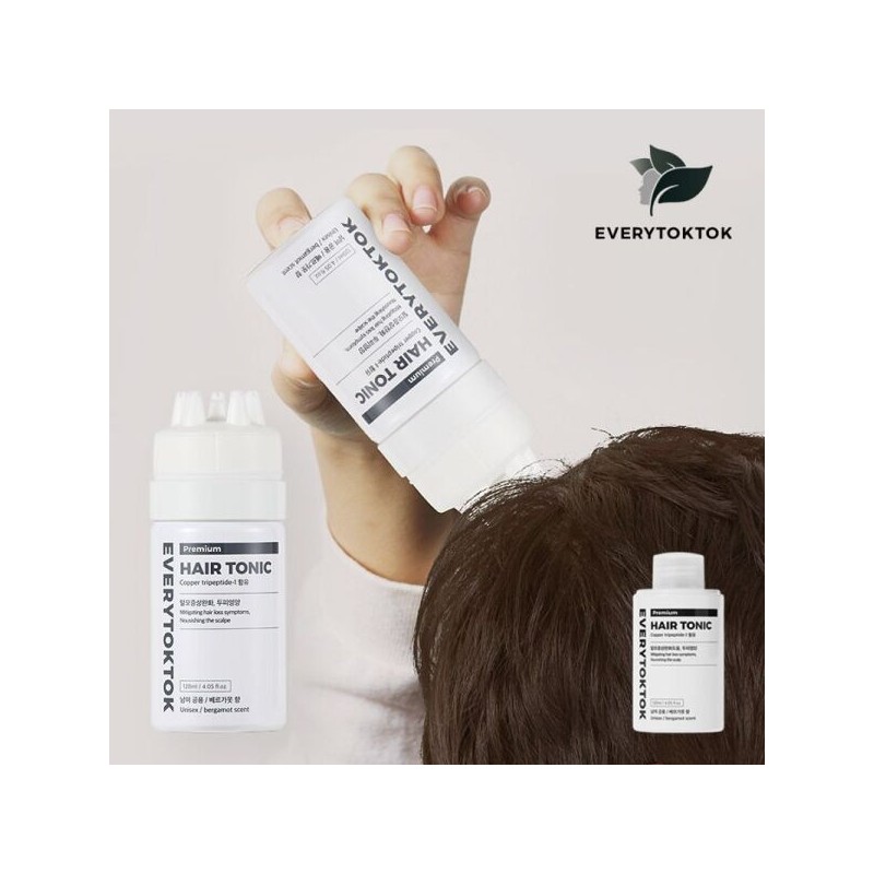 Everytoktok Functional Premium Hair Tonic for Hair Loss Relief Refill