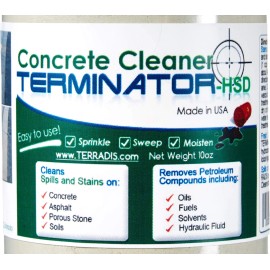 Terminator-hsd Concrete Oil Stain Remover Eco-friendly Bio-remediates