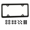 Real Carbon Fiber License Plate Frame – 1 Pack, Handcrafted