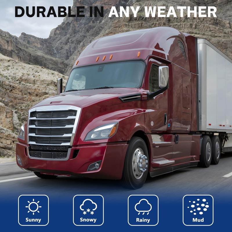 czyopo Spiked Complete Axle Wheel Cover Set with 33mm Thread-on