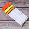 10 pcs Durable Plastic Fishing Floats Bobber Stick Tube Multi