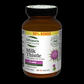 St. Francis Milk Thistle 72 Veggie Caps