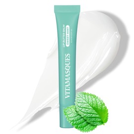 Vitamasques Lip Butter Balm - Sweet Mint, Korean Lip Balm - Peptide Lip Treatment - Lips Balm Hydrating - Tinted Lips balm - Made in Korea - 0.33 fl.oz