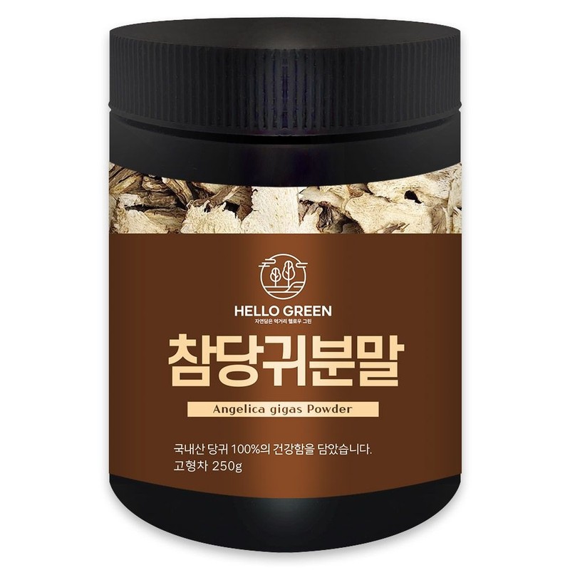 Hello Green Domestic 250g (bucket) Angelica root powder Angelica root