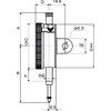 CNC Quality Dial Gauge 10 mm Measuring Range, with eyelet
