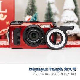 JJC LED Light Guide LG-1 Compatible with Olympus Tough TG-7 TG-6 TG-5 TG-4 TG-3 TG-2 TG-1 Compatible Macro Photography Underwater Photography Outdoor