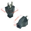 NEMA 5-15P Electrical Replacement Plug,Extension Cord Ends 125V 15A 2Pole