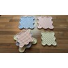 Fussy Cat Ceramic 'Lick Mat' Cat Slow Puzzle Feeder Bowl.