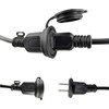 Light Sensor Outlet, Light Sensor Switch, Outdoor, Rainproof, Rainproof, Rainproof