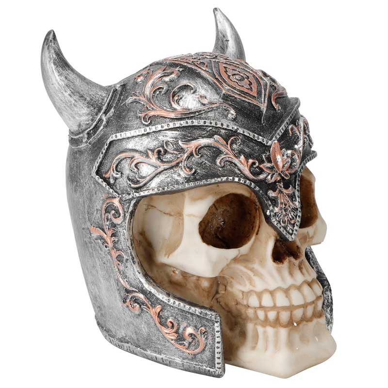 Resin Skull Craftwork Money Box Saving Pot Personality Furnishing Articles