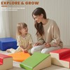 Hoohtoot Foam Climbing Blocks for Toddlers: 6-Piece Soft Play Set