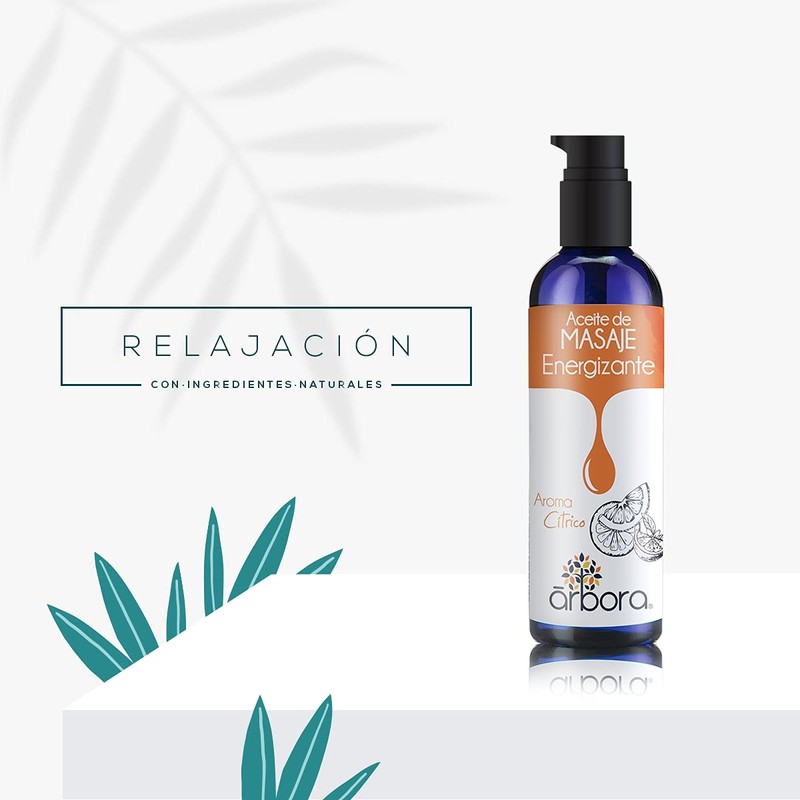 Aceite de Masaje Sensual Aroma Cítrico 90ml