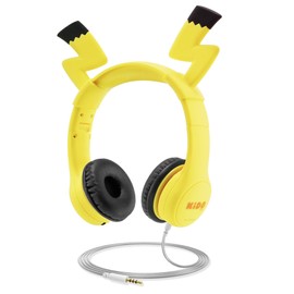 Mumba Auriculares para niños con Orejas VoliBolt Auriculares Jack 3.5mm (HS01) con cable para compartir música Protección Auditiva Limitada en volumen de 85dB material seguro de grado alimenticio