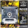 Sookwang Foldable Auto Reset Target with Enclosed Net, Compact Portable