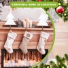 Beeveer 2 Pcs Christmas Tree Stocking Holder for Mantle Fireplace,