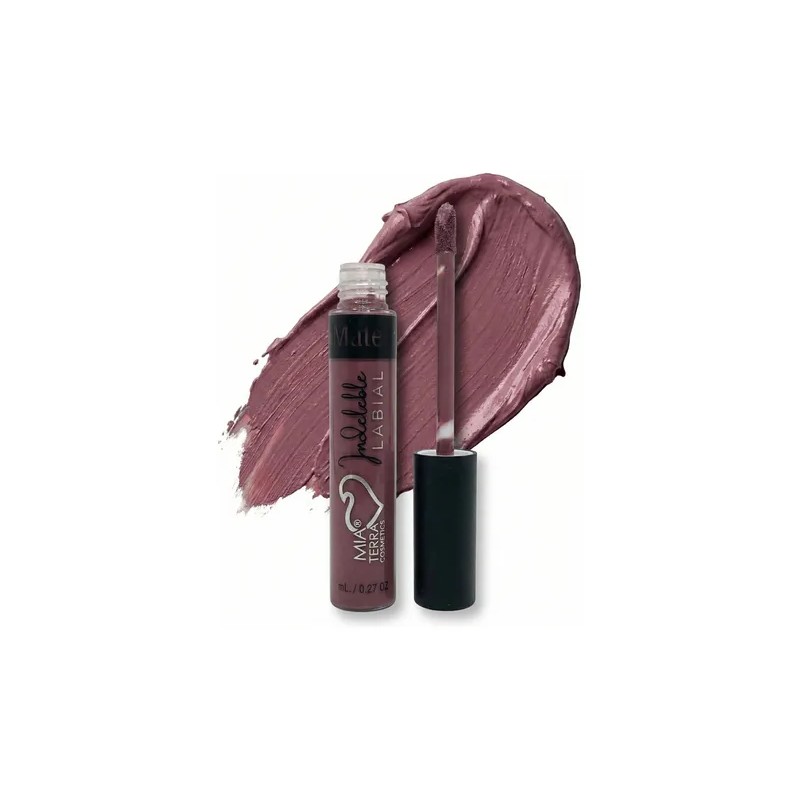 Labial Indeleble Mate Mia Terra Color Cocoa