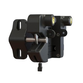 Nationwide Industries Traverse Gate Latch for 4"" Posts, Black