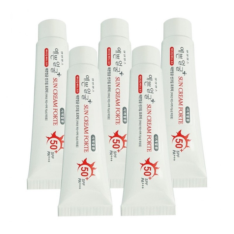 Wellbeing Health Pretty Face Sunscreen Forte 25g x 5