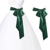 obmwang Wedding Satin Sash Belt for Special Occasion Dress Bridal