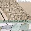 Ming Green Greyish Petal Marble Polished Floor Wall Tile for