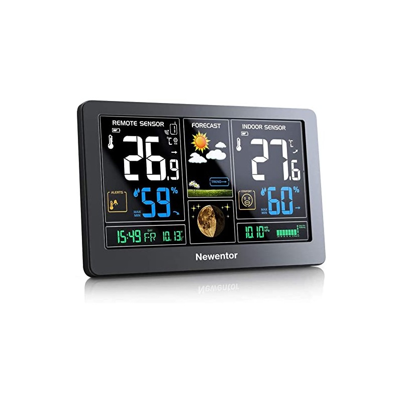 Newentor Outdoor Sensor for Weather Station Wireless Sensor Outdoor Thermometer